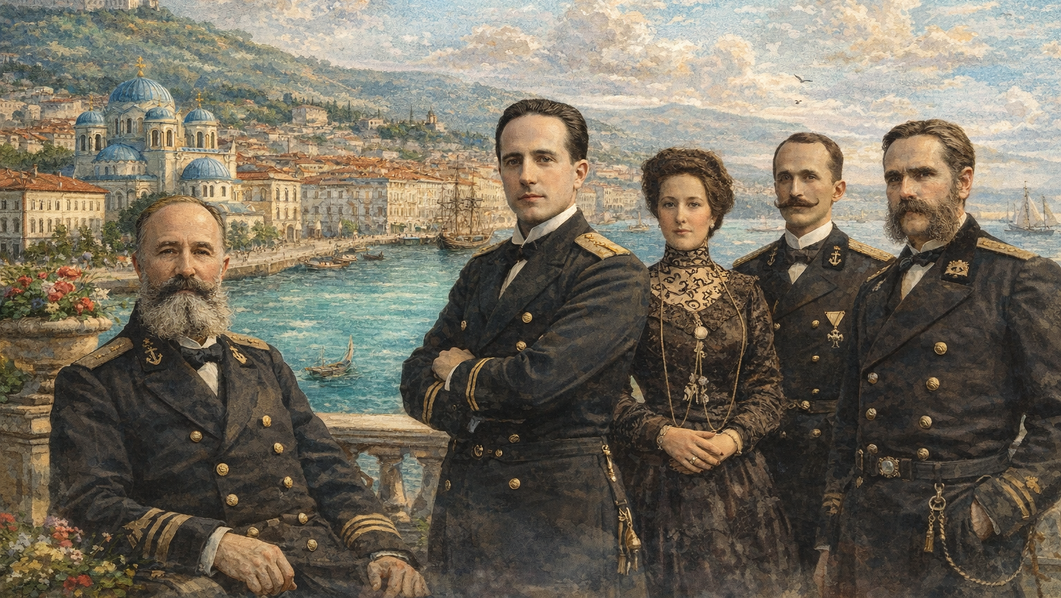 The last captains in the Berberović family  – section divider