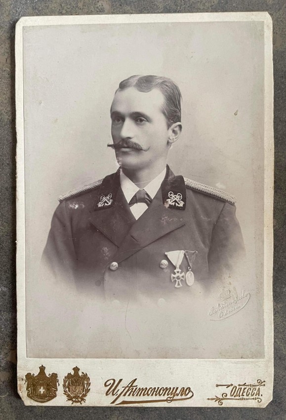 Marko Berberović in a portrait of Ivan Antonopulo