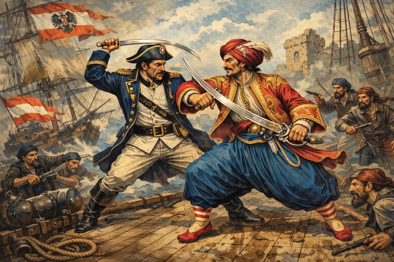 Fighting pirates – section divider